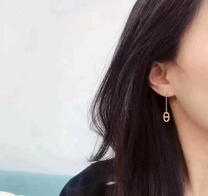 [Stars Jewelry]CHAINE TASSEL EARRINGS