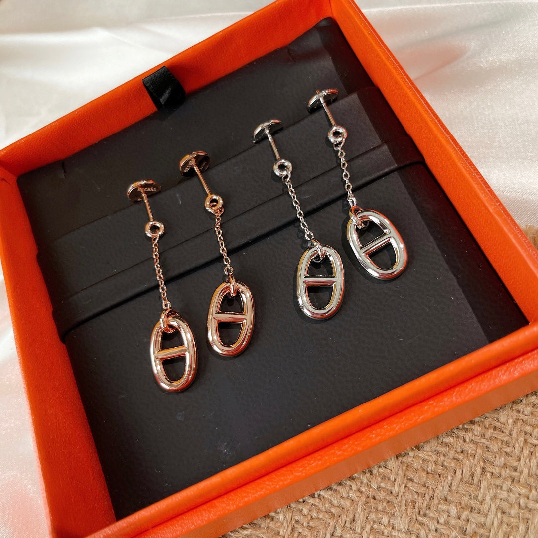 [Stars Jewelry]CHAINE TASSEL EARRINGS