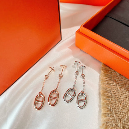 [Stars Jewelry]CHAINE TASSEL EARRINGS
