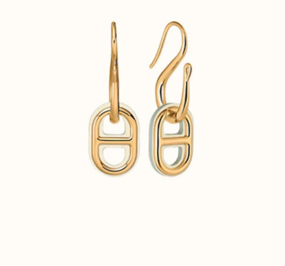 [Stars Jewelry]HM O'MAILLON GOLD EARRINGS