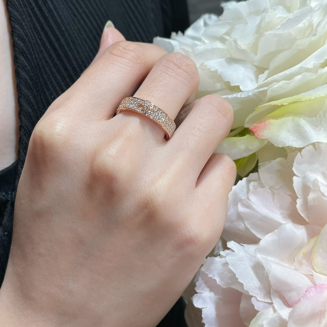 [Stars Jewelry]KELLY PINK GOLD DIAMOND RING