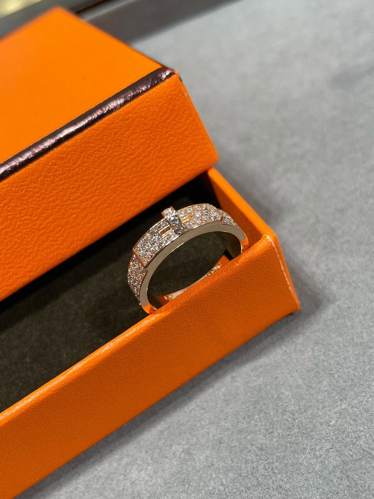 [Stars Jewelry]KELLY PINK GOLD DIAMOND RING