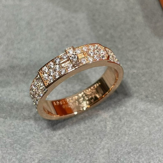 [Stars Jewelry]KELLY PINK GOLD DIAMOND RING