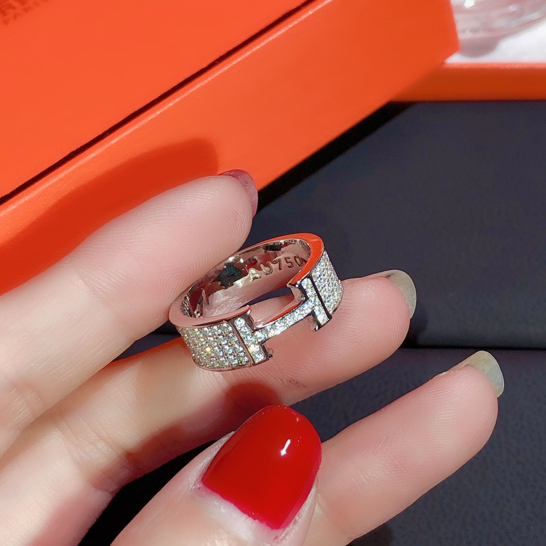 [Stars Jewelry]H RING FULL DIAMOND