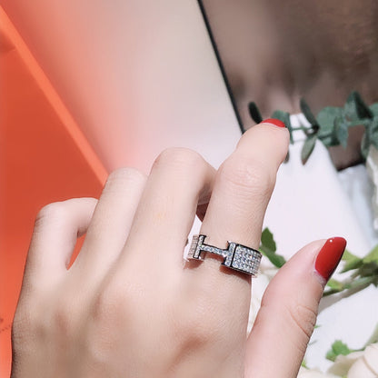 [Stars Jewelry]H RING FULL DIAMOND