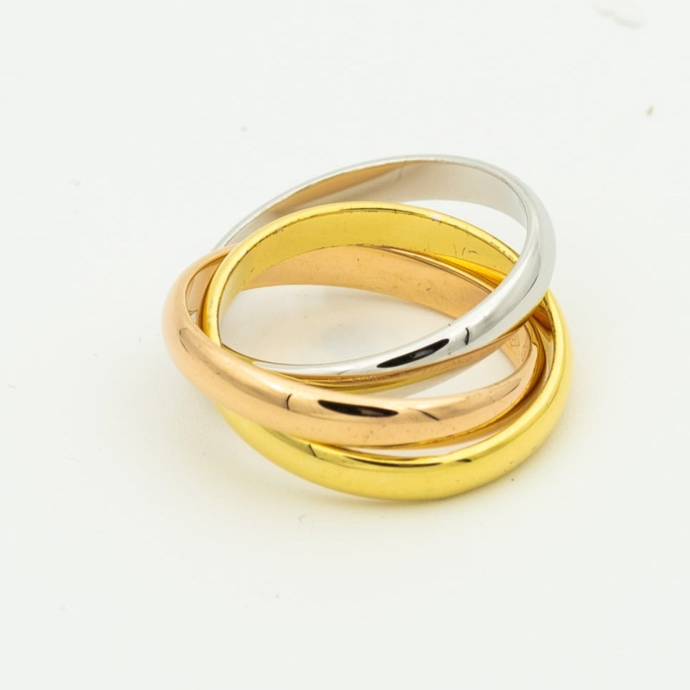 [Stars Jewelry Jewelry]TRINITY RING GOLD PINK GOLD SILVER