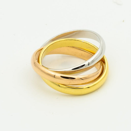 [Stars Jewelry Jewelry]TRINITY RING GOLD PINK GOLD SILVER
