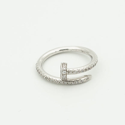 [Stars Jewelry]JUSTE RING 1.8MM SILVER DIAMONDS