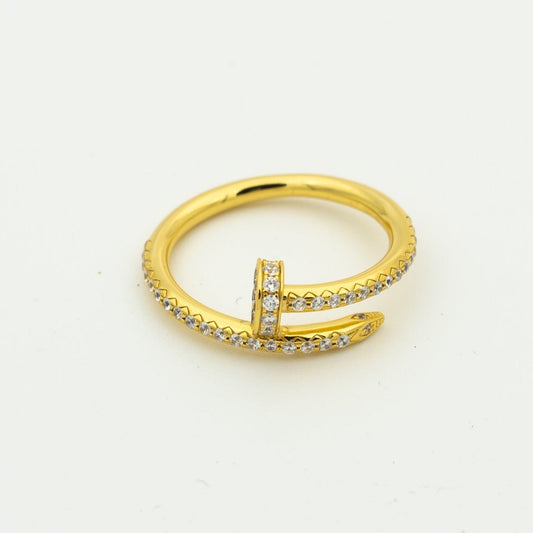 [Stars Jewelry]JUSTE RING 1.8MM GOLD DIAMONDS