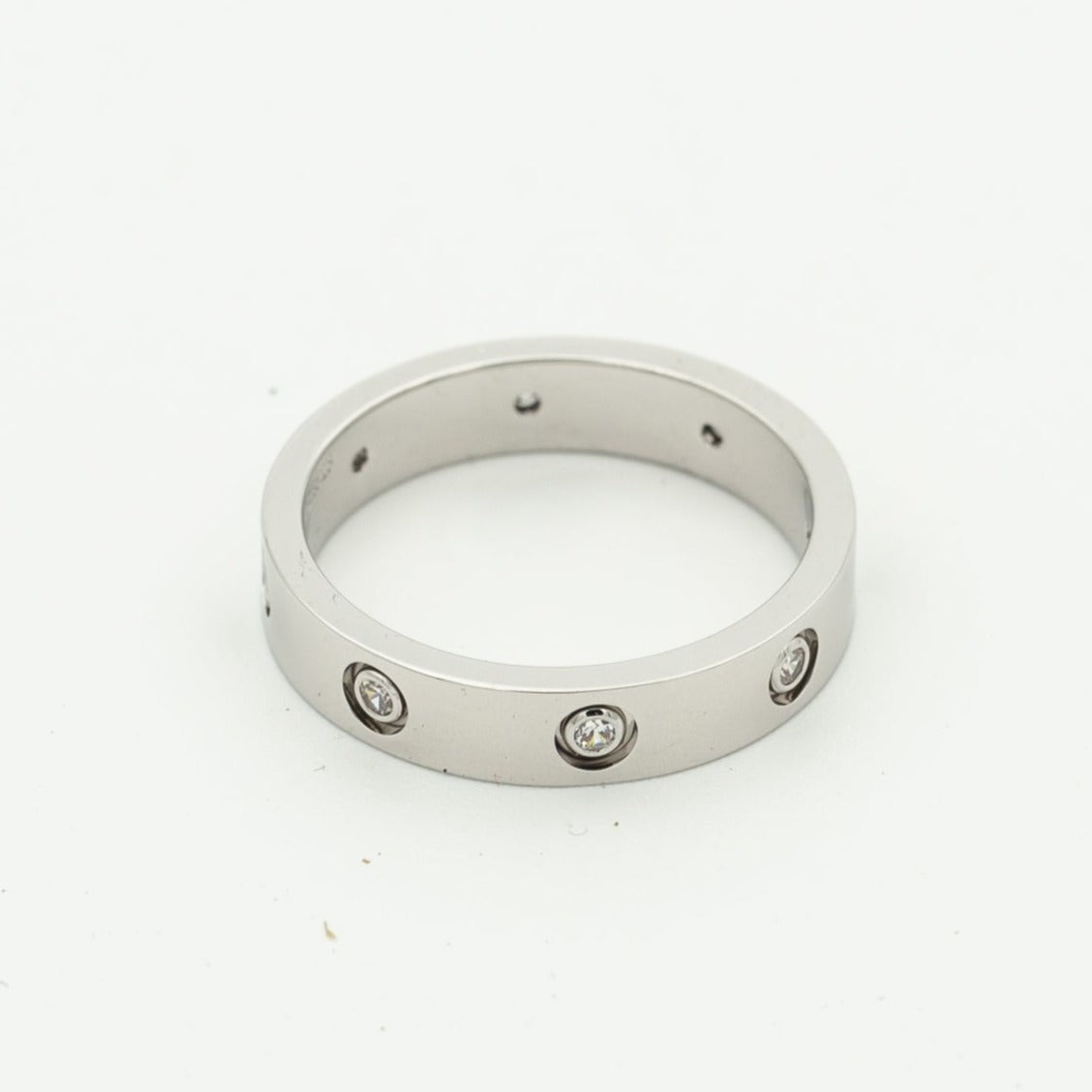 [Stars Jewelry]LOVE RING 3.6MM 8 DIAMONDS