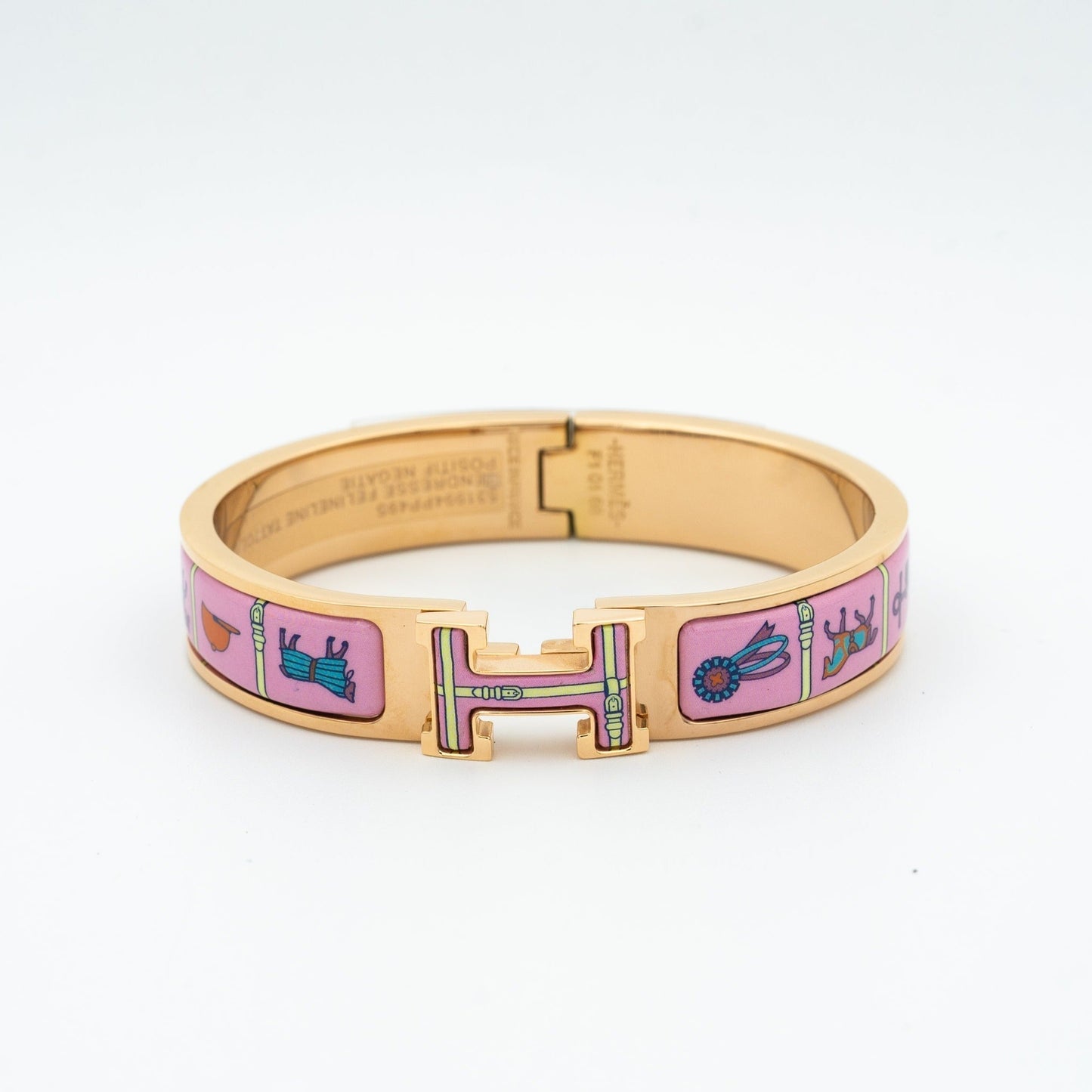[Stars Jewelry]H PINK GOLD BRACELET PINK CERAMIC