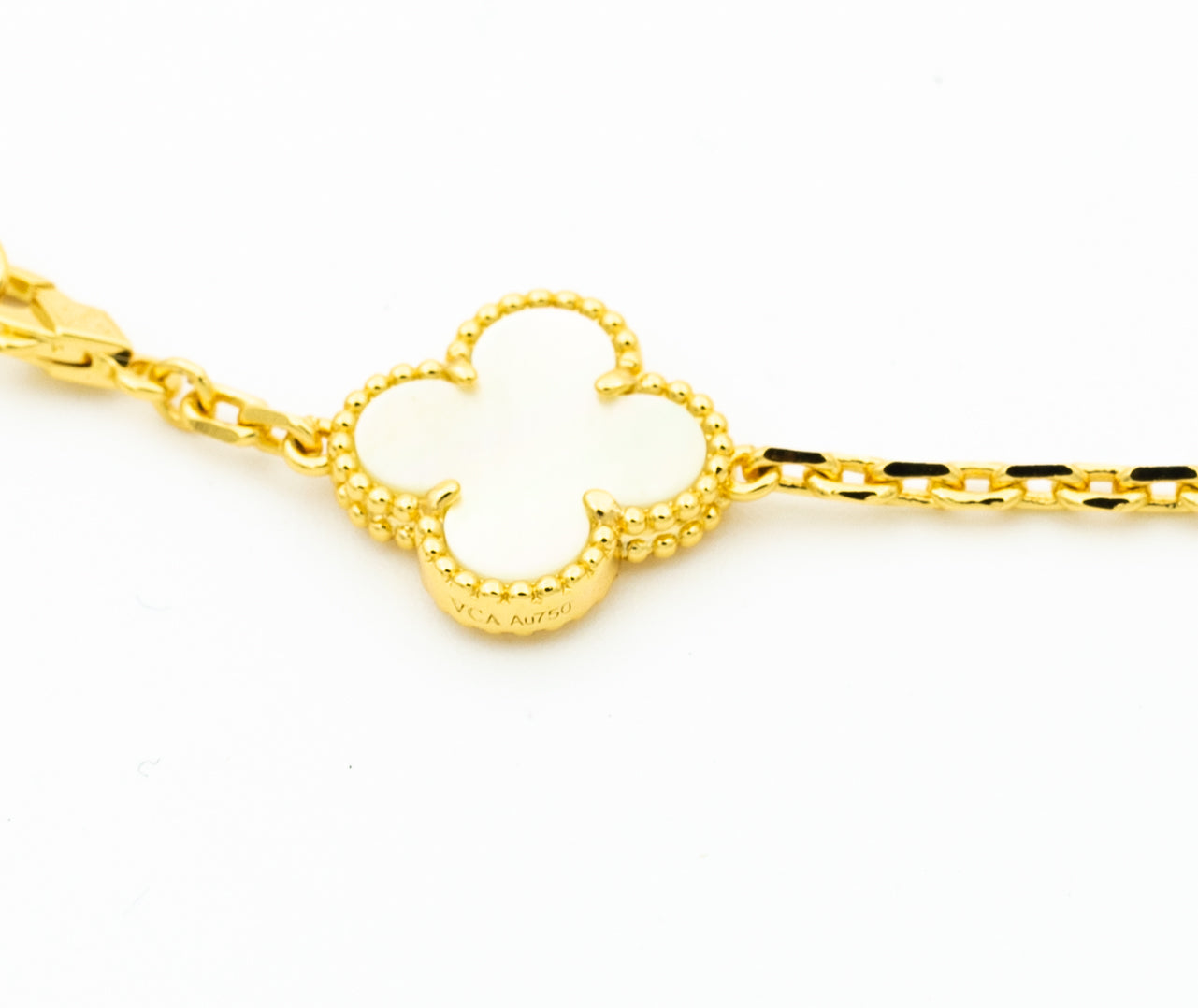 [Stars Jewelry]CLOVER BRACELET 5 MOTIFS ONYX MOP