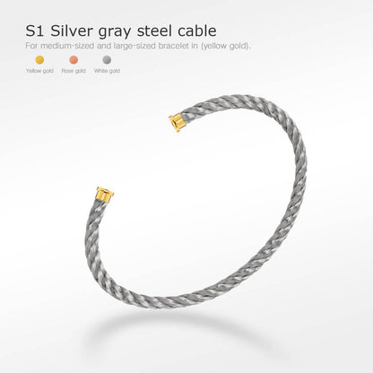 [Stars Jewelry]FORCE SERIES BRACELET CABLES 50 CHOICES (DIY SELECTION)