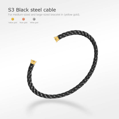 [Stars Jewelry]FORCE SERIES BRACELET CABLES 50 CHOICES (DIY SELECTION)