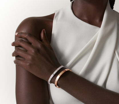 [Stars Jewelry]NEW-LOVE-4.8MM-Width Diamond-Studded Bracelet