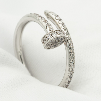 [Stars Jewelry]JUSTE RING 1.8MM SILVER DIAMONDS