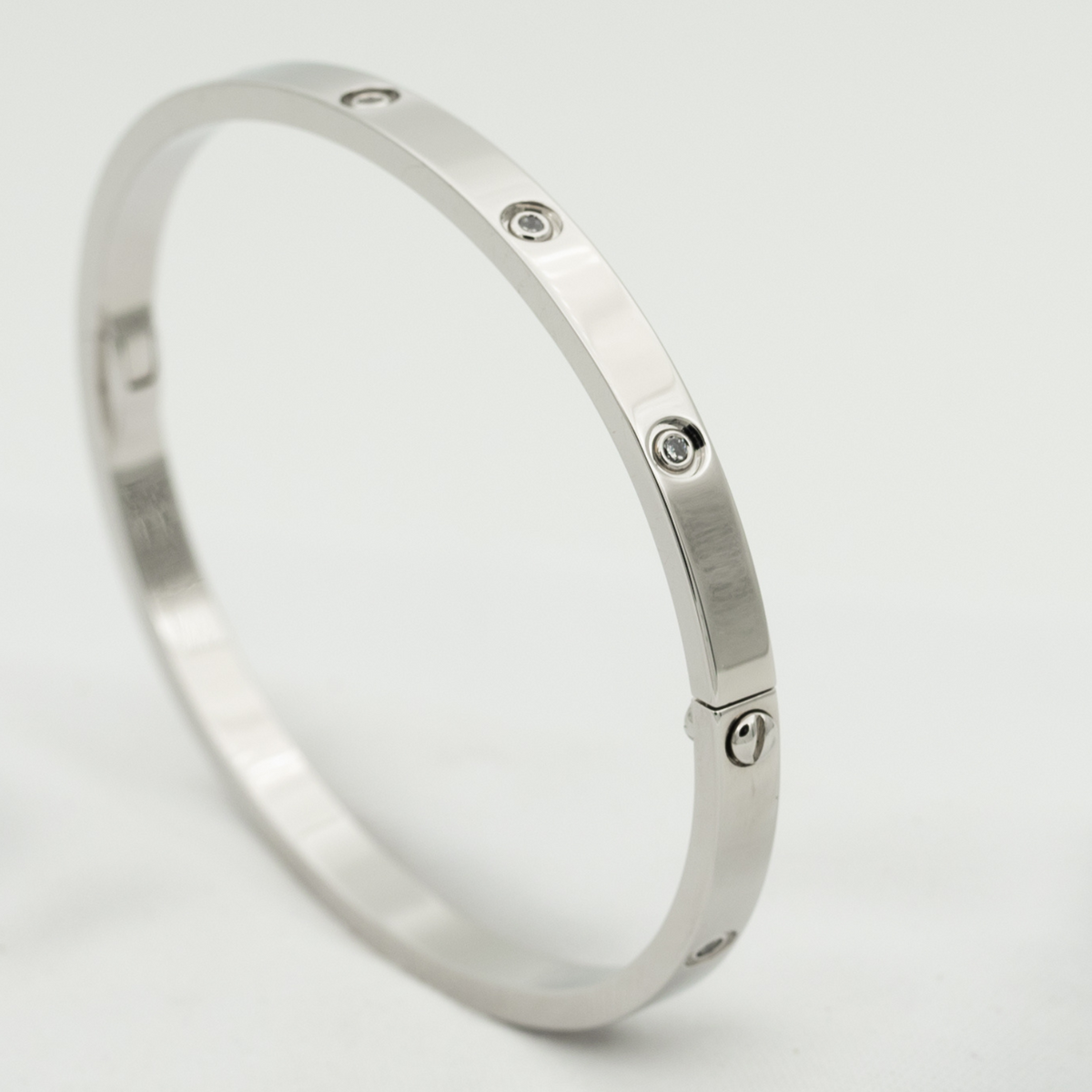 [Stars Jewelry]LOVE BRACELET 3.65MM 10 DIAMONDS