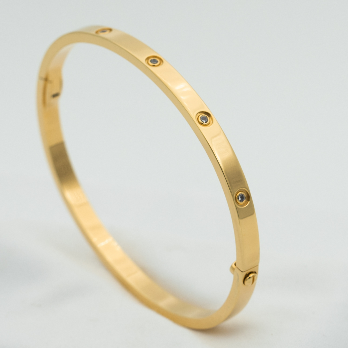 [Stars Jewelry]LOVE BRACELET 3.65MM 10 DIAMONDS