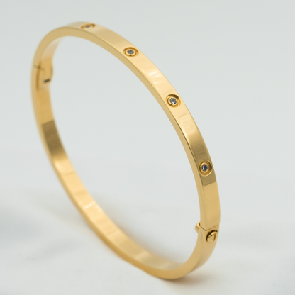 [Stars Jewelry]LOVE BRACELET 3.65MM 10 DIAMONDS