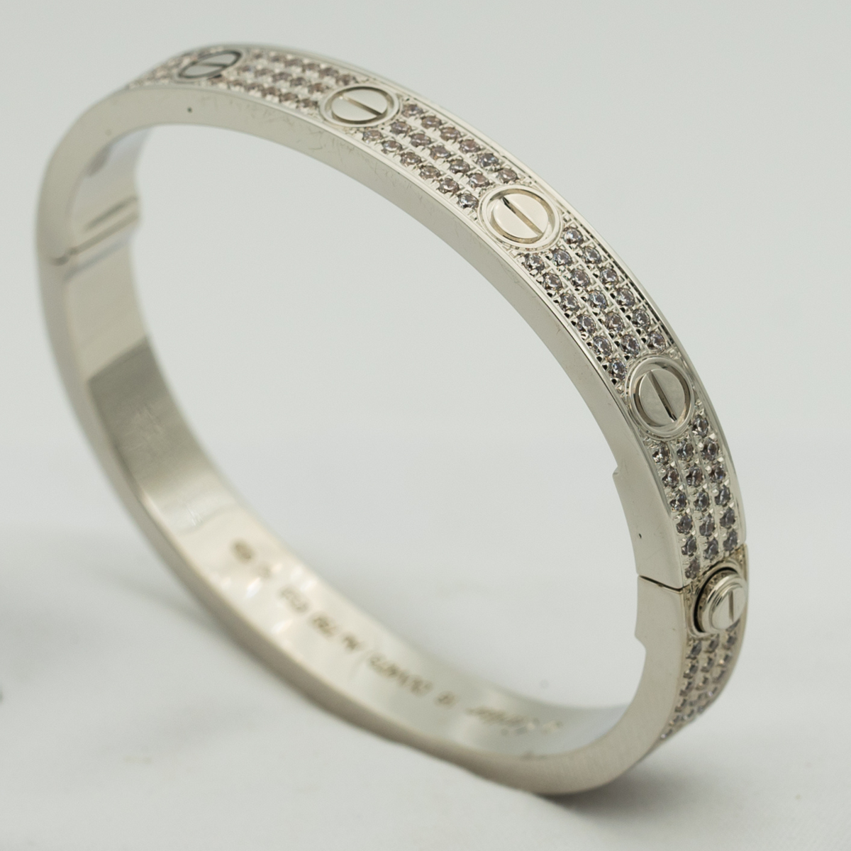 [Stars Jewelry]LOVE BRACELET 6.1MM DIAMOND-PAVED