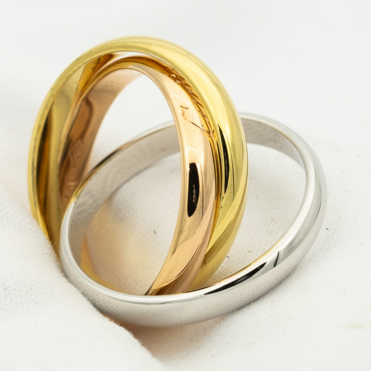[Stars Jewelry Jewelry]TRINITY RING GOLD PINK GOLD SILVER