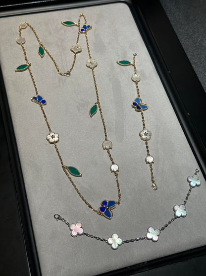 [Stars Jewelry] 26 NEW CLOVER 15 MOTIFS LUCKY NECKLACE
