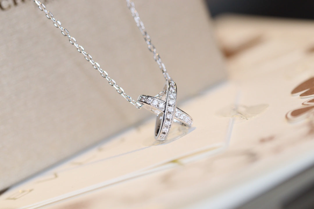 [Stars Jewelry]JEUX DE DIAMOND NECKLACE