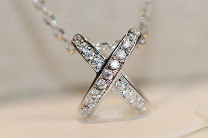 [Stars Jewelry]JEUX DE DIAMOND NECKLACE