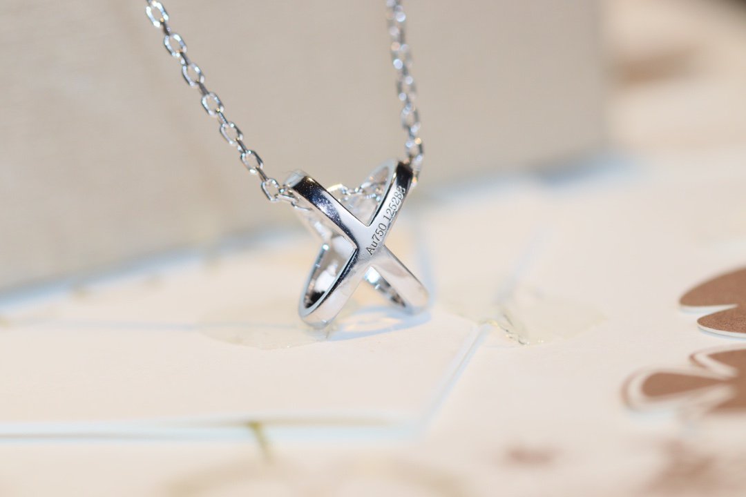 [Stars Jewelry]JEUX DE DIAMOND NECKLACE