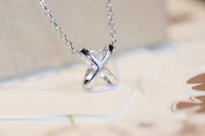 [Stars Jewelry]JEUX DE DIAMOND NECKLACE