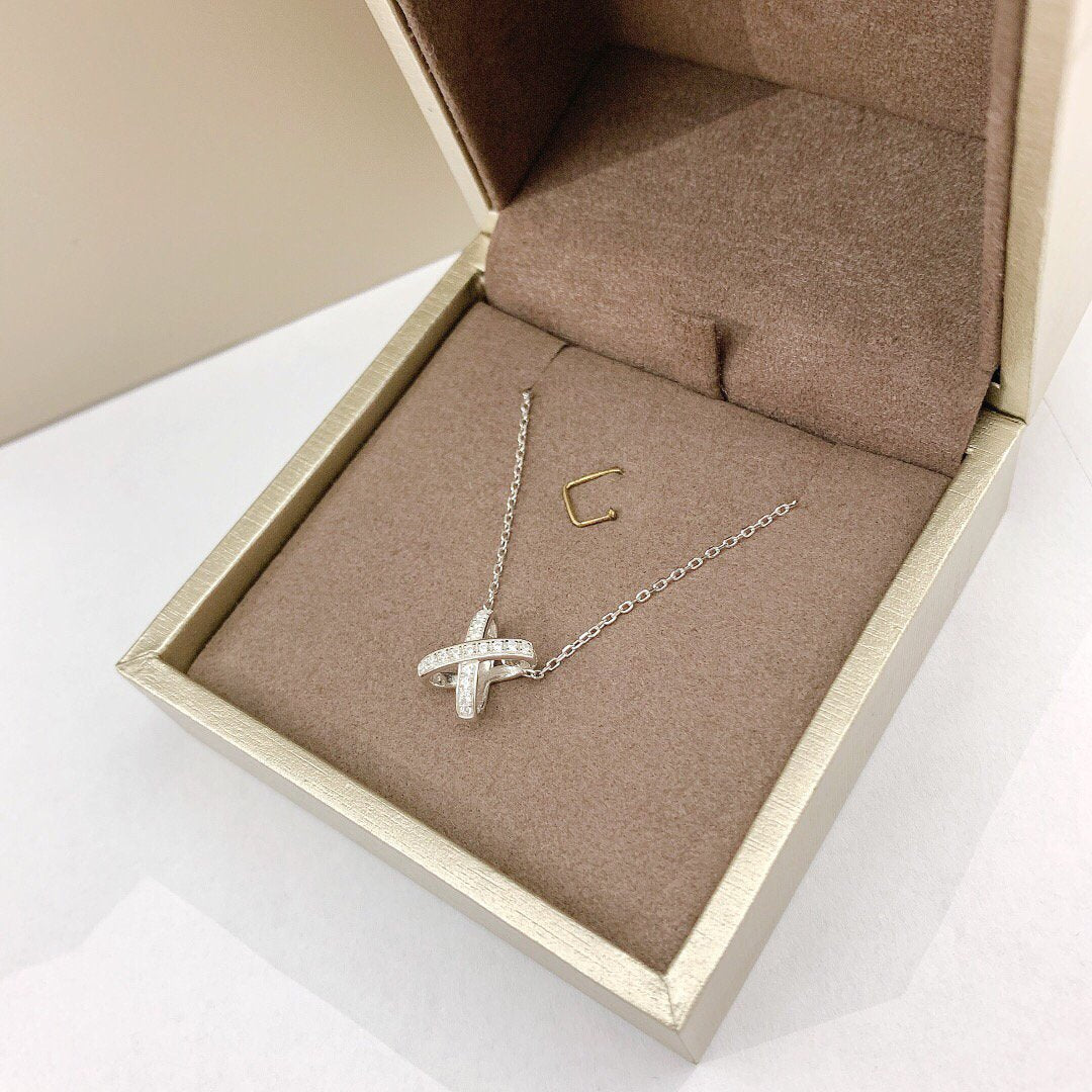 [Stars Jewelry]JEUX DE DIAMOND NECKLACE