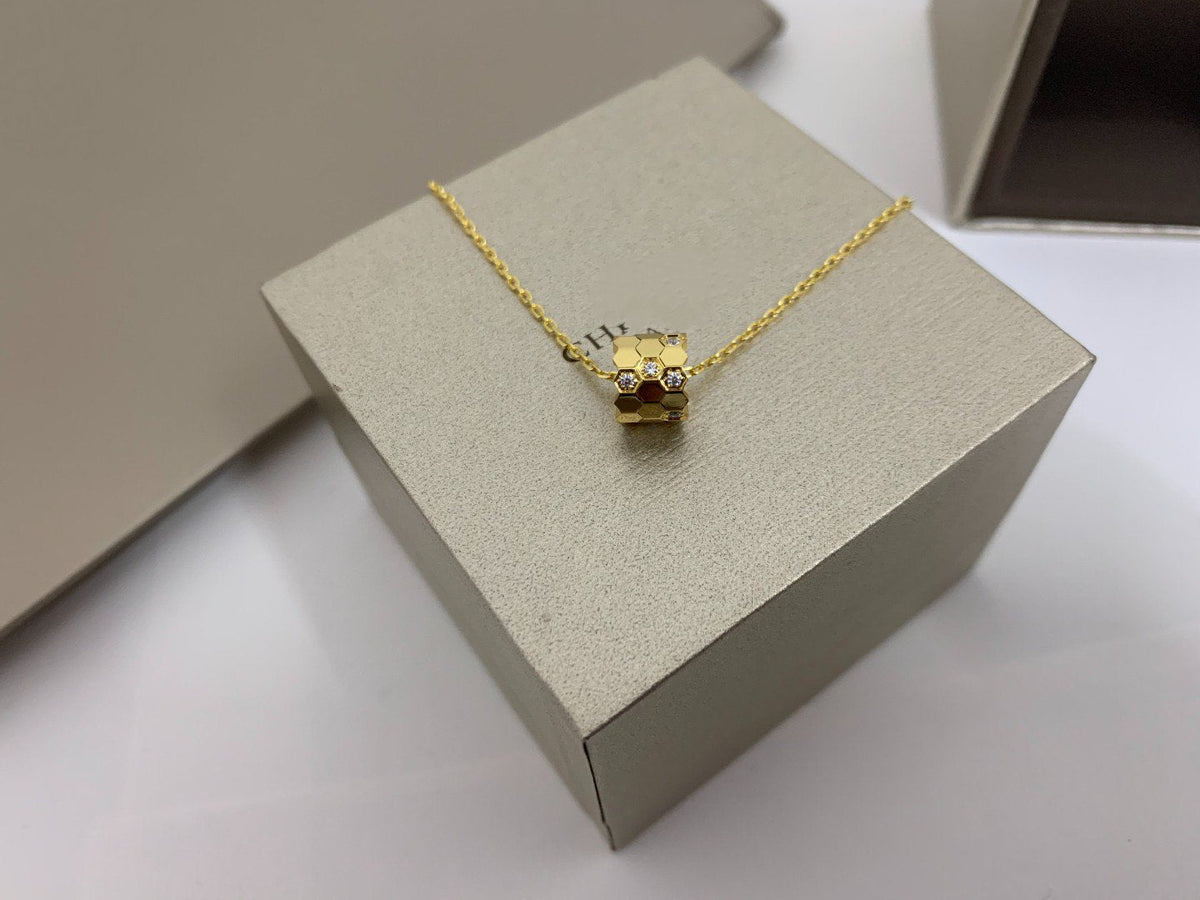 [Stars Jewelry]BEE LOVE DIAMOND NECKLACE
