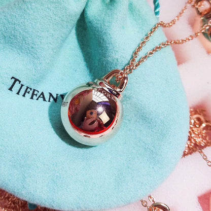 [Stellar jewels]HARDWEAR PENDENTIF BALL ROSE NECKLACE