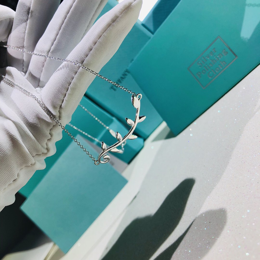 [Stellar jewels]PALOMA PICASSO STERLING SILVER OLIVE BRANCH NECKLACE
