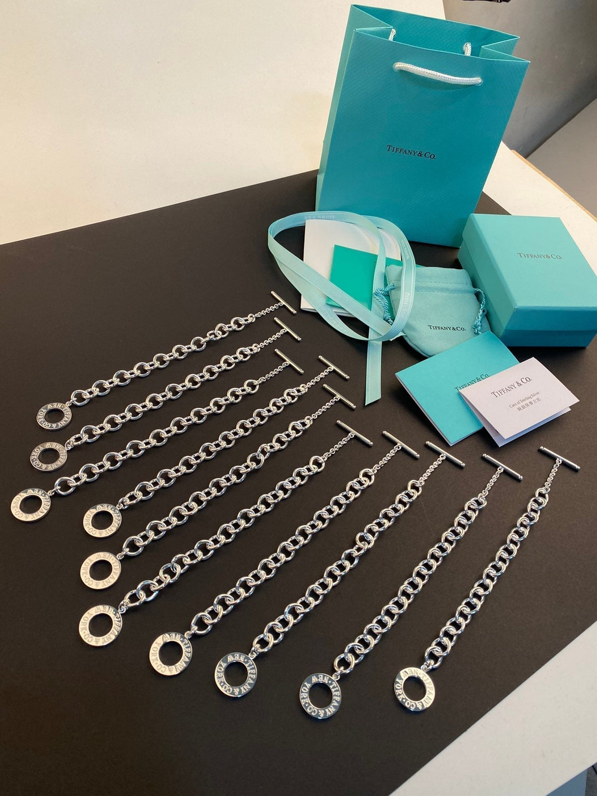 [Stellar jewels]TOGGLE TAG BRACELET SILVER