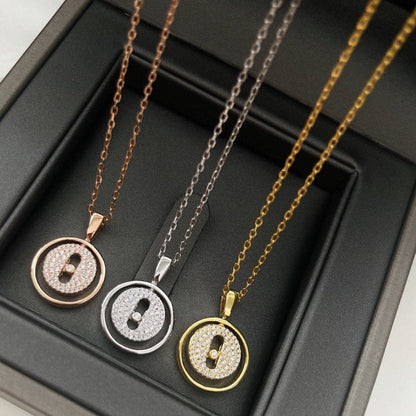 [Stars Jewelry]LUCKY MOVER PM PAVED NECKLACE
