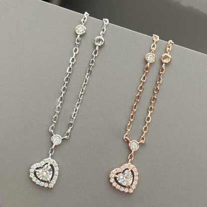 [Stars Jewelry]JOY HEART DIAMOND NECKLACE