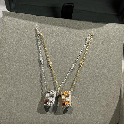 [Stars Jewelry]CHAIN MOVE ROMANE PEDAND NECKLACE