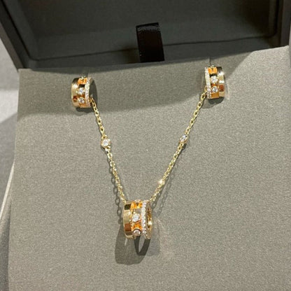 [Stars Jewelry]CHAIN MOVE ROMANE PEDAND NECKLACE