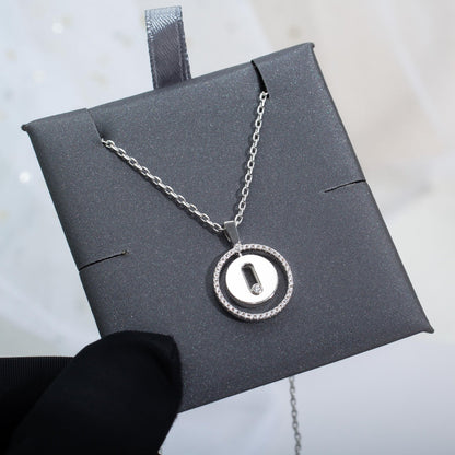 [Stars Jewelry]LUCKY MOVE PM NECKLACE SILVER DIAMOND