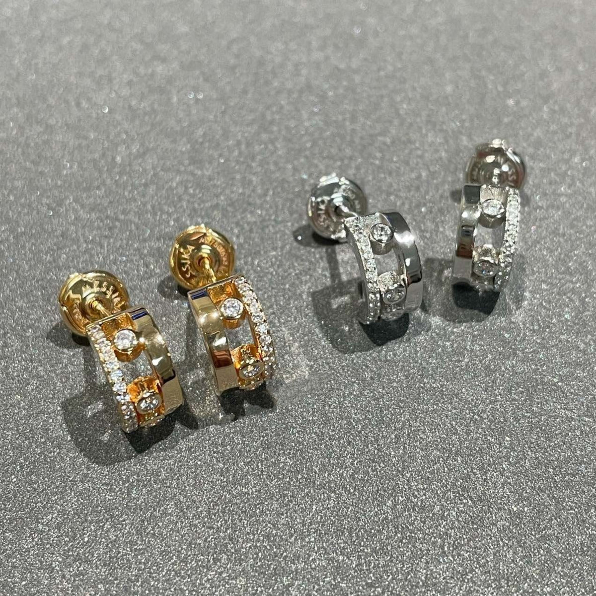 [Stars Jewelry]MOVE ROMANE EARRINGS DIAMOND