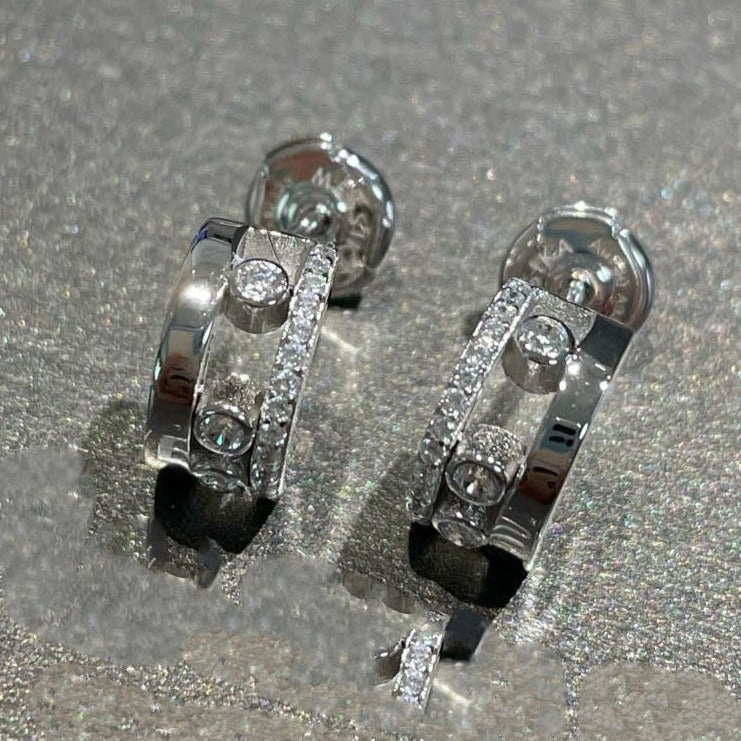 [Stars Jewelry]MOVE ROMANE EARRINGS DIAMOND