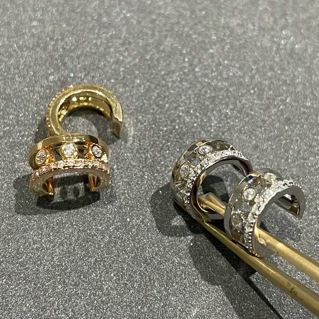[Stars Jewelry]MOVE ROMANE EARRINGS DIAMOND