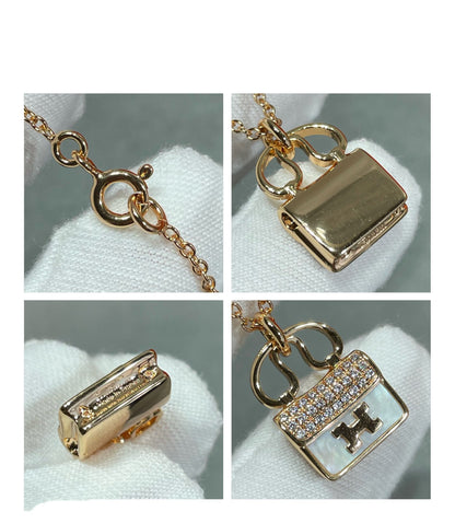 [Stars Jewelry]H CIRCE MOISSANITE PENDANT NECKLACE GOLD