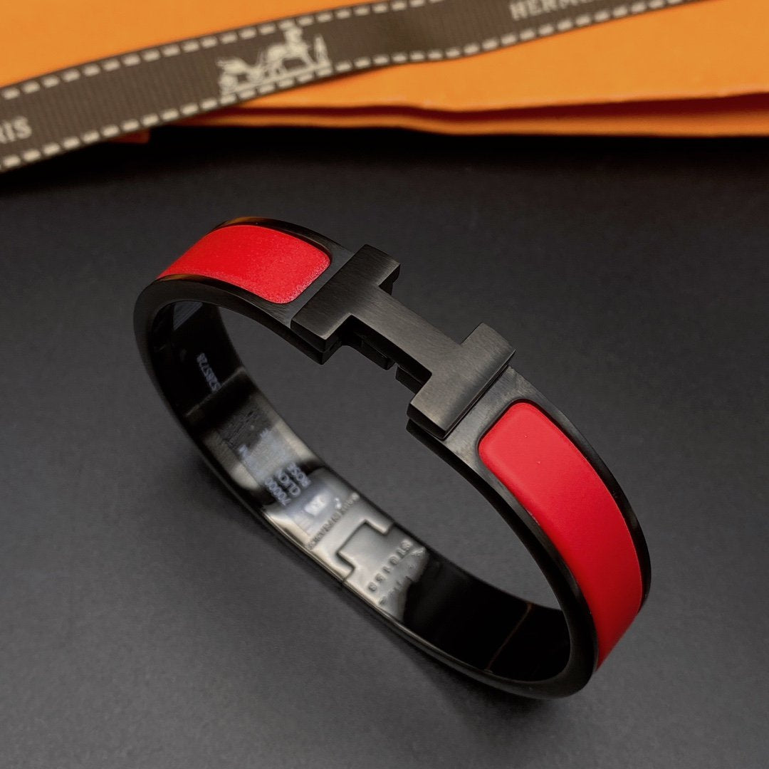 [Stars Jewelry]CLIC HM SO BLACK RED BRACELET