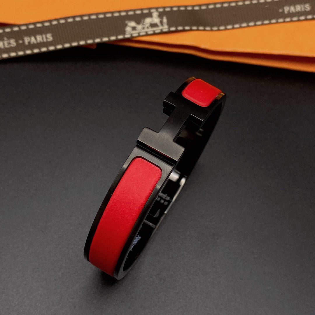[Stars Jewelry]CLIC HM SO BLACK RED BRACELET