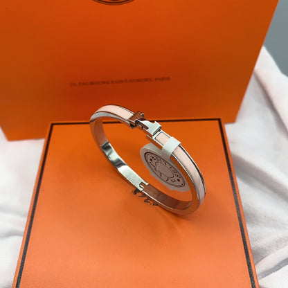[Stars Jewelry]CLASSIC HM CLIC  PINK 8MM ENAMEL BRACELET