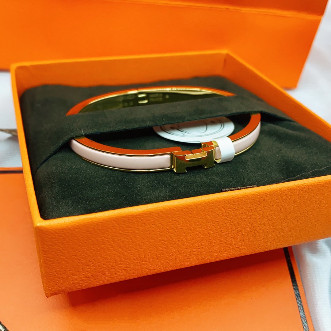 [Stars Jewelry]CLASSIC HM CLIC  PINK 8MM ENAMEL BRACELET