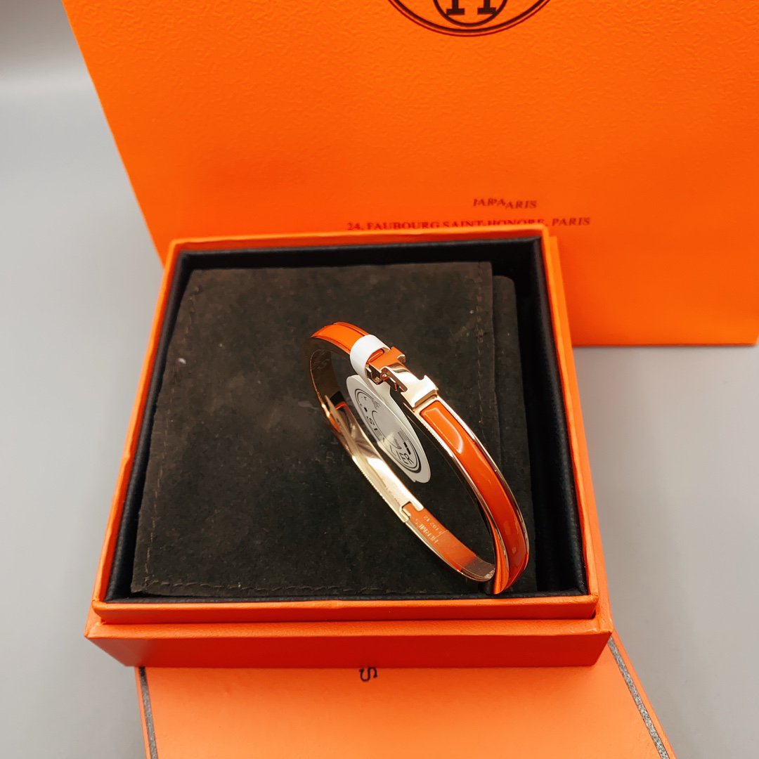 [Stars Jewelry]CLASSIC HM CLIC RED 8MM ENAMEL BRACELET