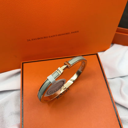 [Stars Jewelry]CLASSIC HM CLIC GREEN 8MM ENAMEL BRACELET